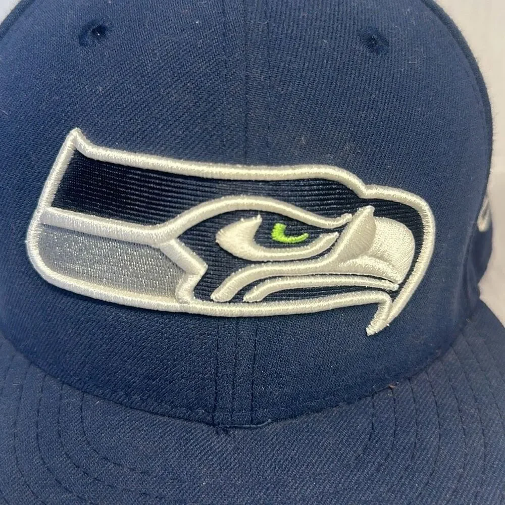 NFL Seattle Seahawks Fitted Hat 7‎ 1/4 New Era 59Fifty